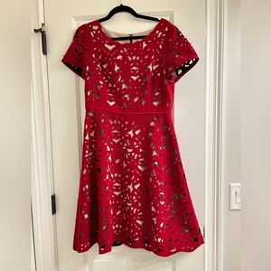 Moulinette Soeurs dress from Anthropologie.  Laser cut.  Worn a couple of times